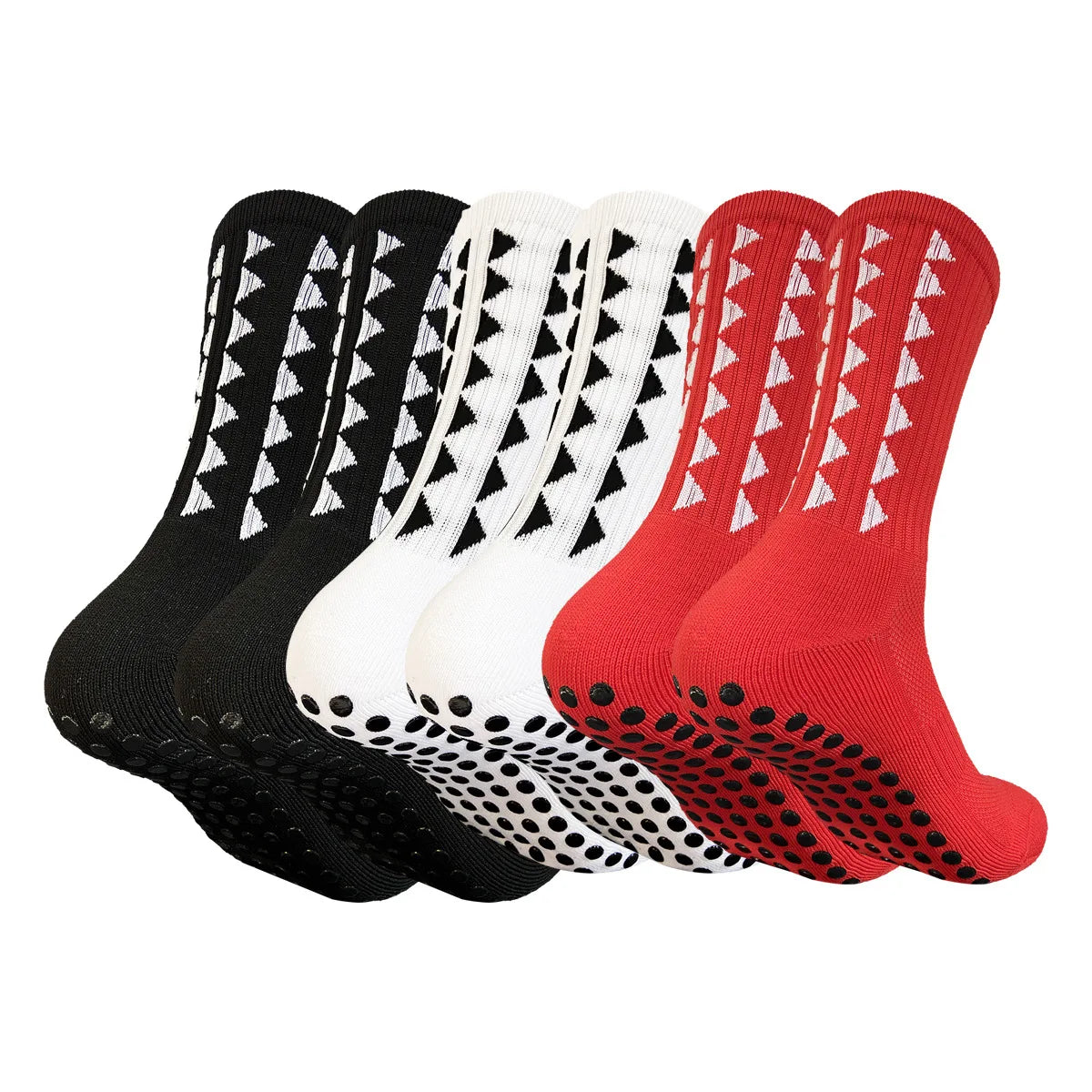 No Logo Grip Socks
